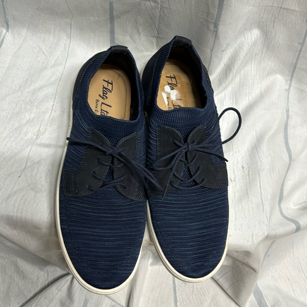 Flag Ltd. | NWOT Men’s Casual Navy Blue Tennis Shoes | Size 9.5 - Picture 7 of 9